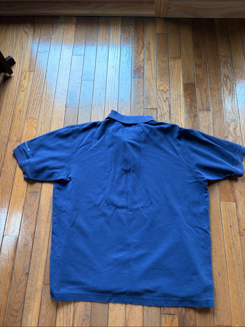 Burberry Men's Navy Blue Polo Shirt - Picture 5 of 8